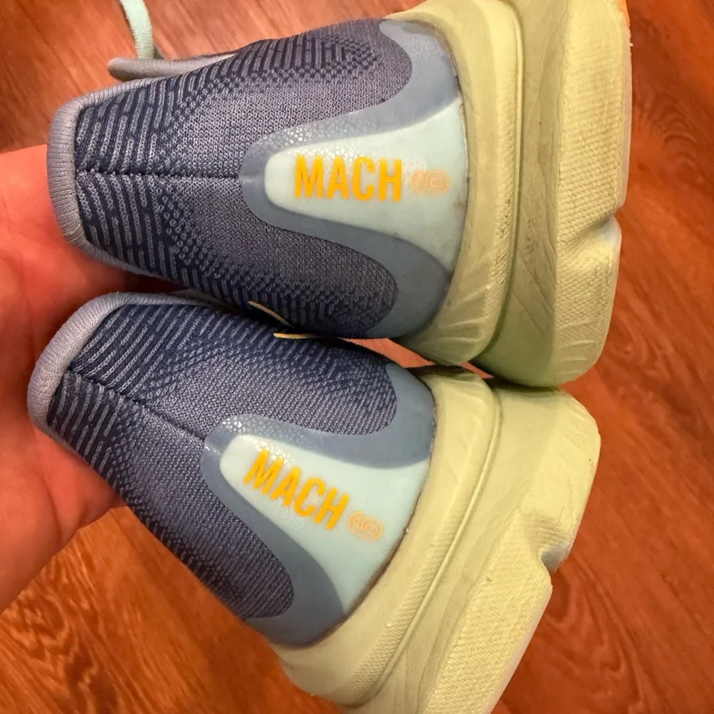 Hoka Men’s Blue and Green Running Shoes - Picture 10 of 10